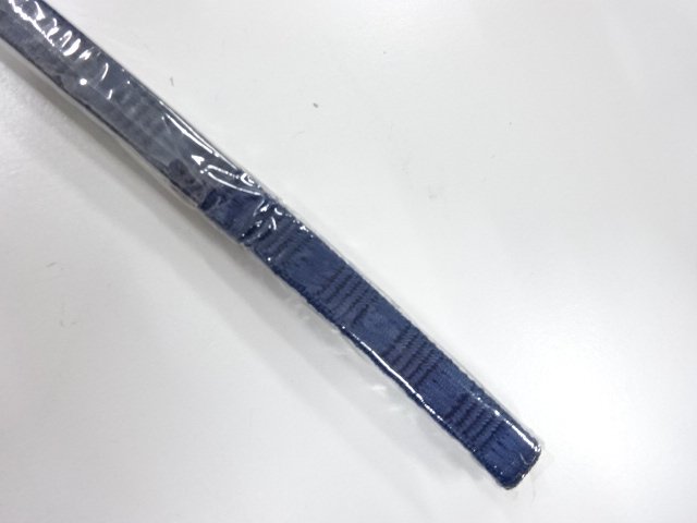  未使用品　正絹　帯留め用　手組三分紐